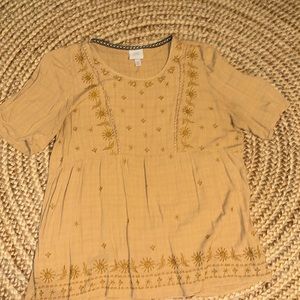 Knox Rose boho blouse XL